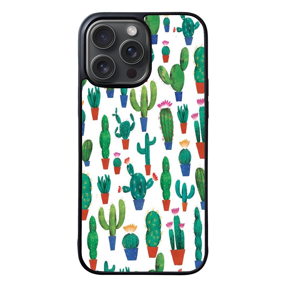 New Cactus Pattern Case iPhone 15 Pro BC0565