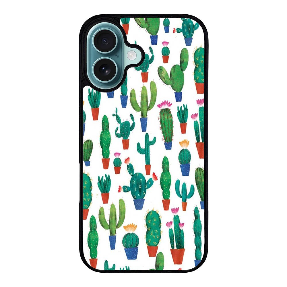 New Cactus Pattern Case iPhone 16 Plus BC0565