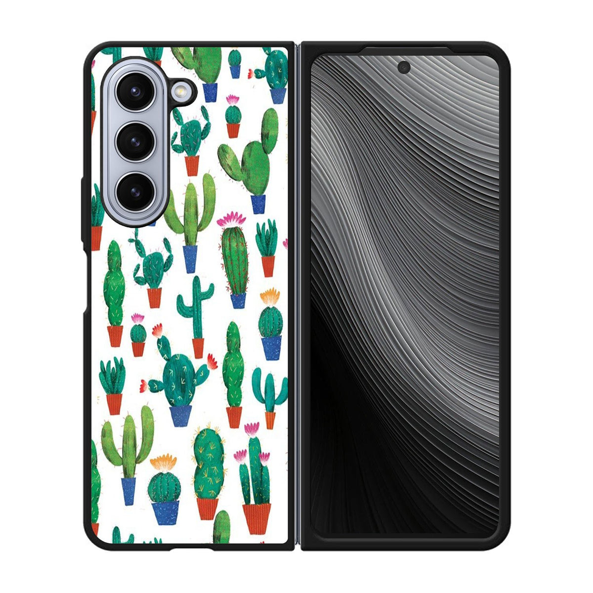 New Cactus Pattern Case Samsung Galaxy z Fold 5 5G BC0565