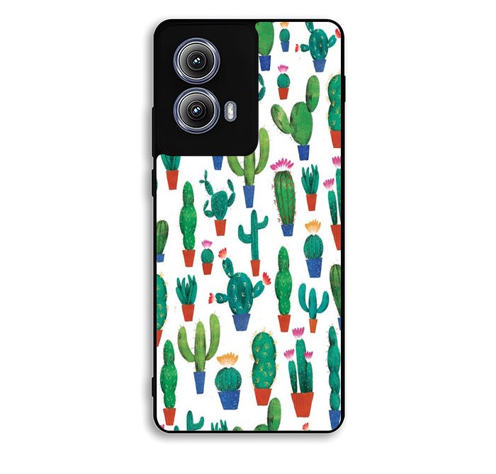 New Cactus Pattern Motorola Moto Edge 2024 Case FE4062