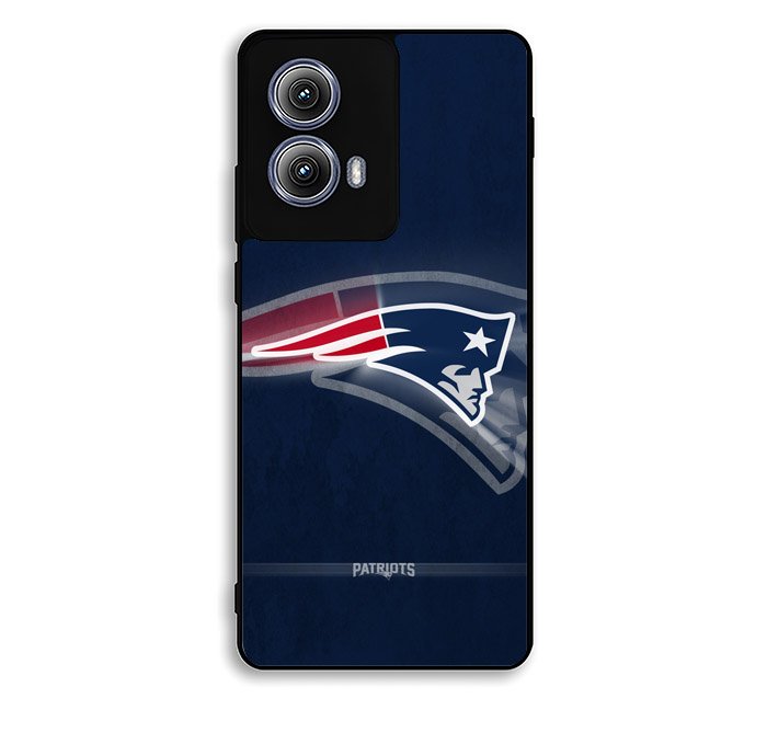 New England Patriots Logo Motorola Moto Edge 2024 Case BC0566