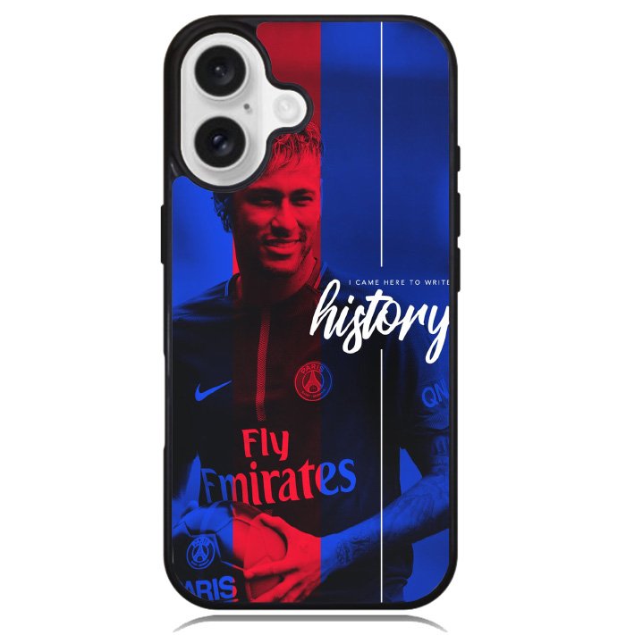 Neymar PSG Case iPhone 16 BC0671