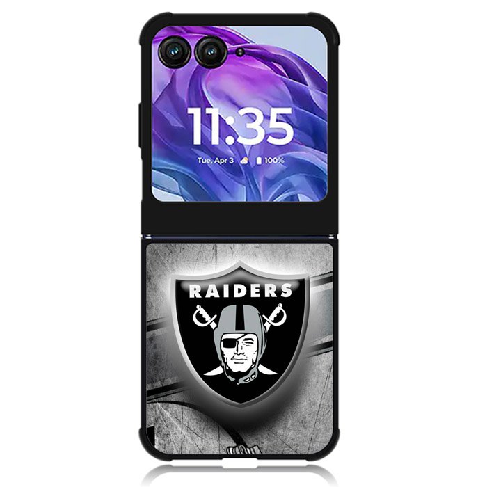 Oakland Raiders 3rd Motorola Moto Razr 2024 , Moto Razr 50 Case