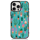 Patio Pattern Cactus Case iPhone 16 Pro BC0570