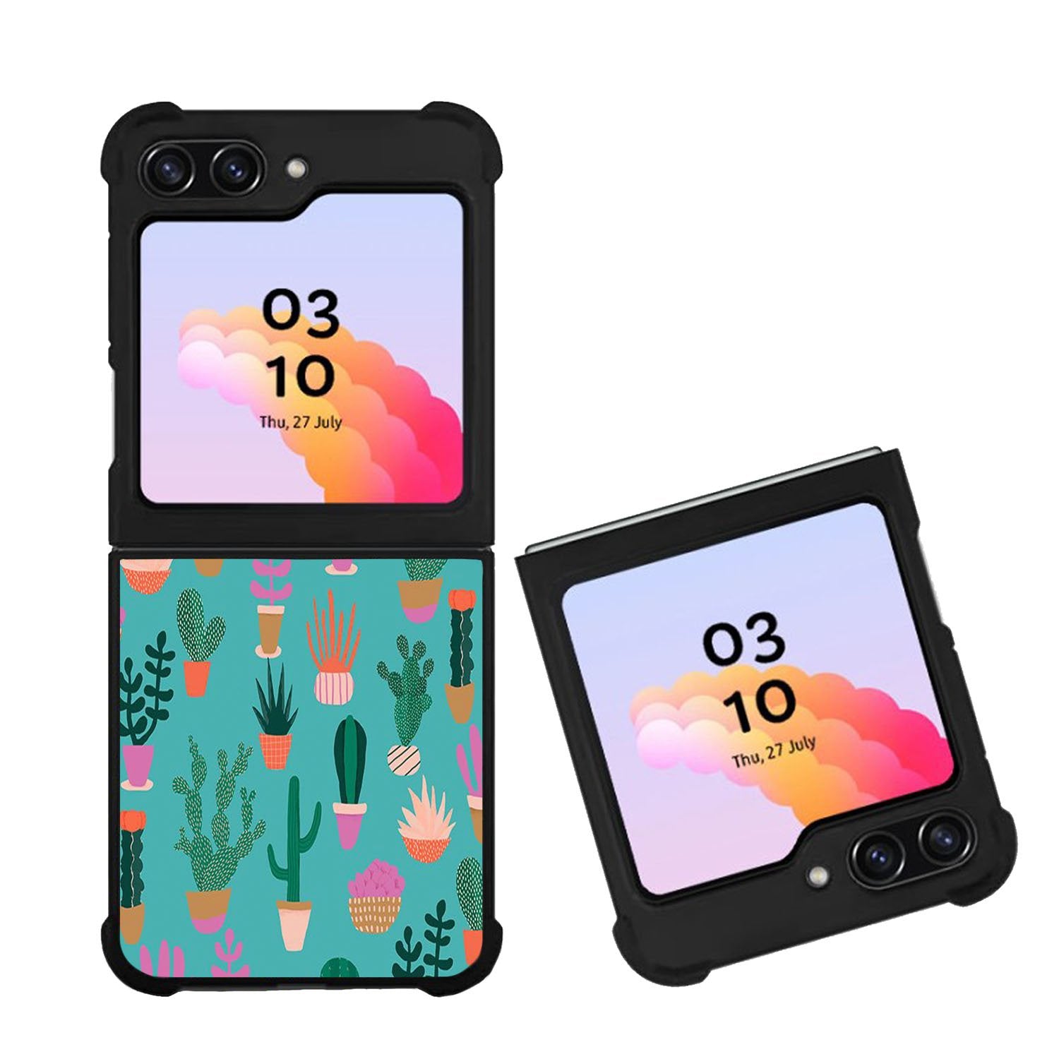 Patio Pattern Cactus Case Samsung Galaxy Z Flip 5 5G BC0570