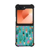 Patio Pattern Cactus Case Samsung Galaxy Z Flip 6 5G BC0570