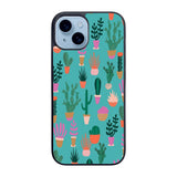 Patio Pattern Cactus Case iPhone 15 BC0570