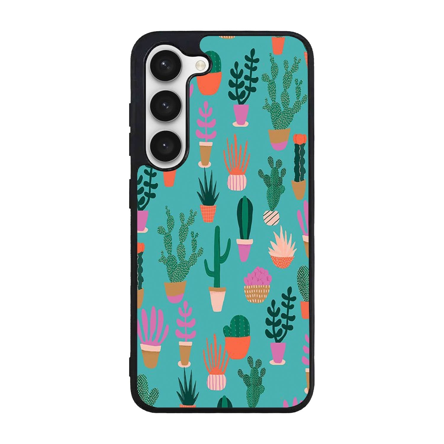 Patio Pattern Cactus Case Samsung Galaxy S25 Plus 5G BC0570