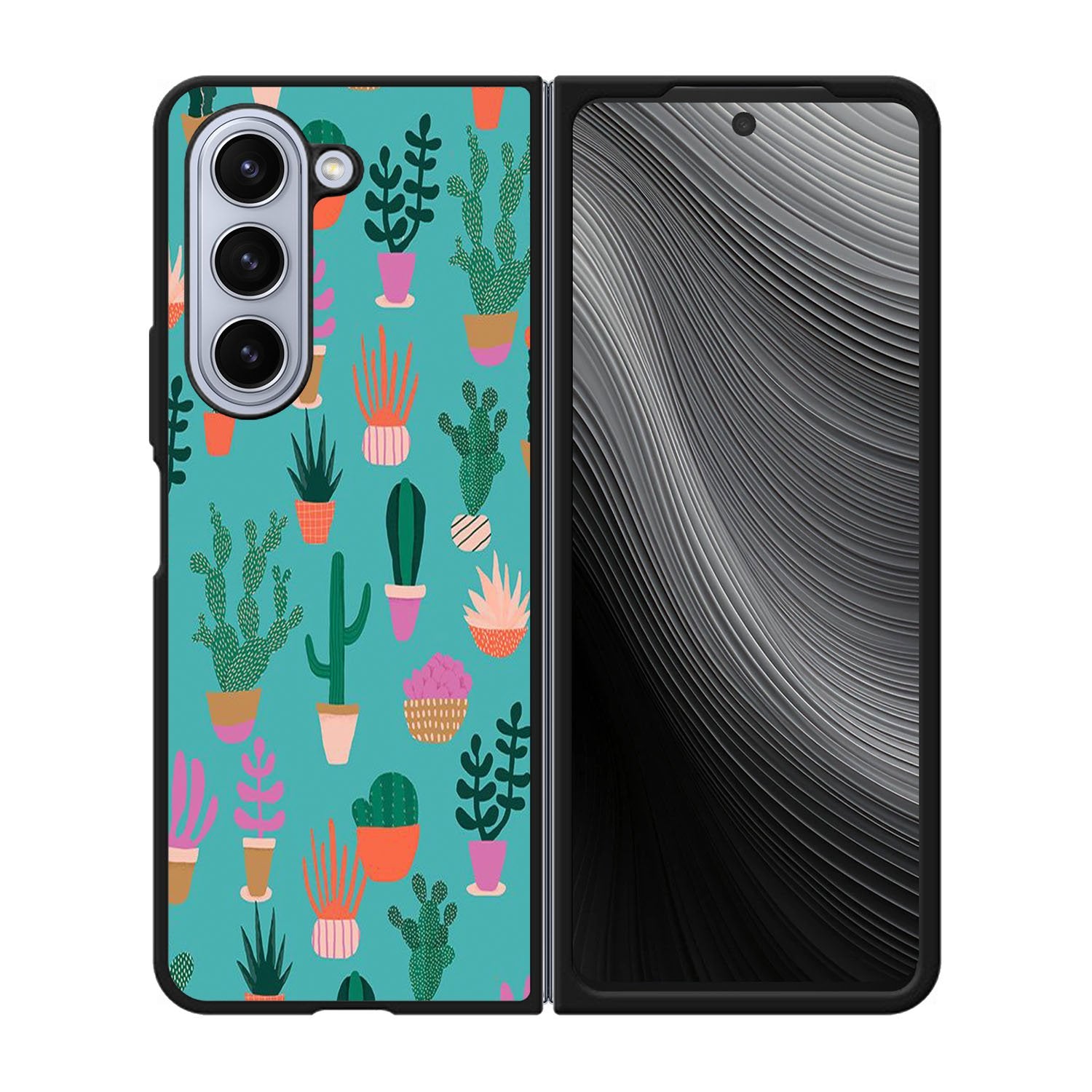 Patio Pattern Cactus Case Samsung Galaxy z Fold 5 5G BC0570