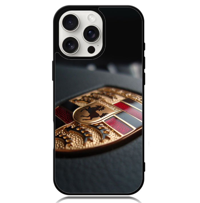 Porsche Car Logo X5966 iPhone 16 Pro Max Case