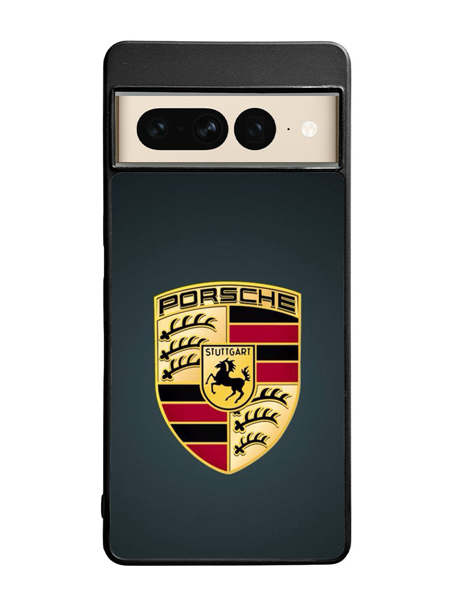 Porsche Logo Wallpaper Google Pixel 7 Pro Case