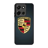 Porsche Logo Wallpaper Motorola Moto G 5G 2025 Case FE6254