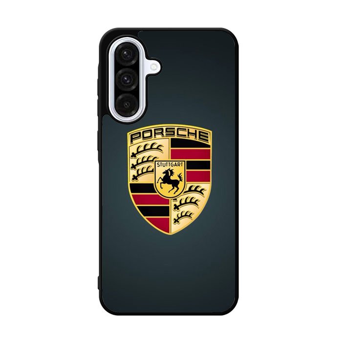 Porsche Logo Wallpaper Samsung Galaxy A36 Case FE6254