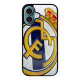 Real Madrid FC Case iPhone 16 Plus BC0608
