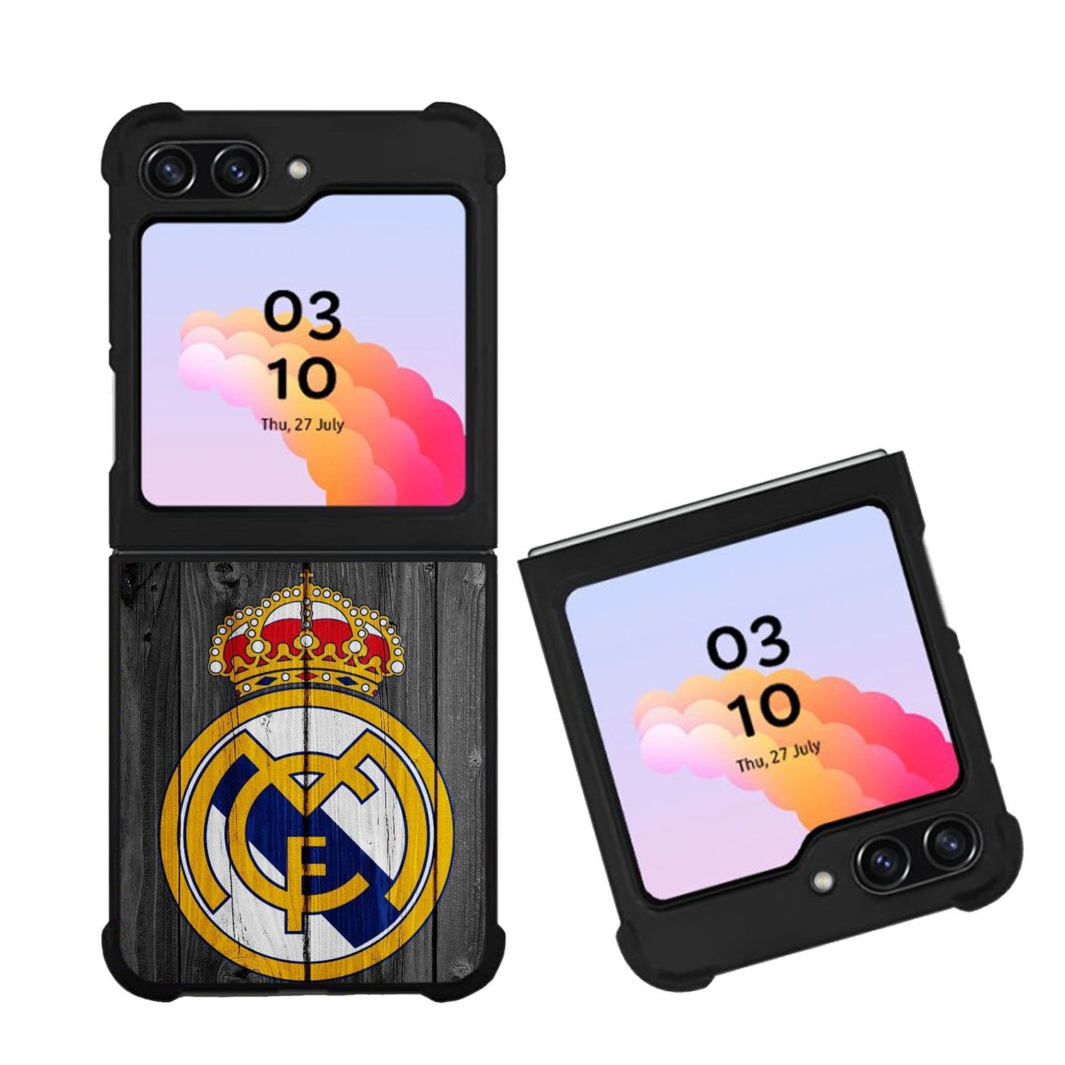 Real Madrid Logo Case Samsung Galaxy Z Flip 5 5G BC0611
