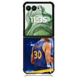Stephen Curry Golden State Warriors X6017 Motorola Moto Razr+ Plus 2024/2025 Case, Motorola Razr 50 Ultra/50s Ultra Case