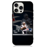 Tom Brady New England Patriots Case iPhone 16 Pro BC0576