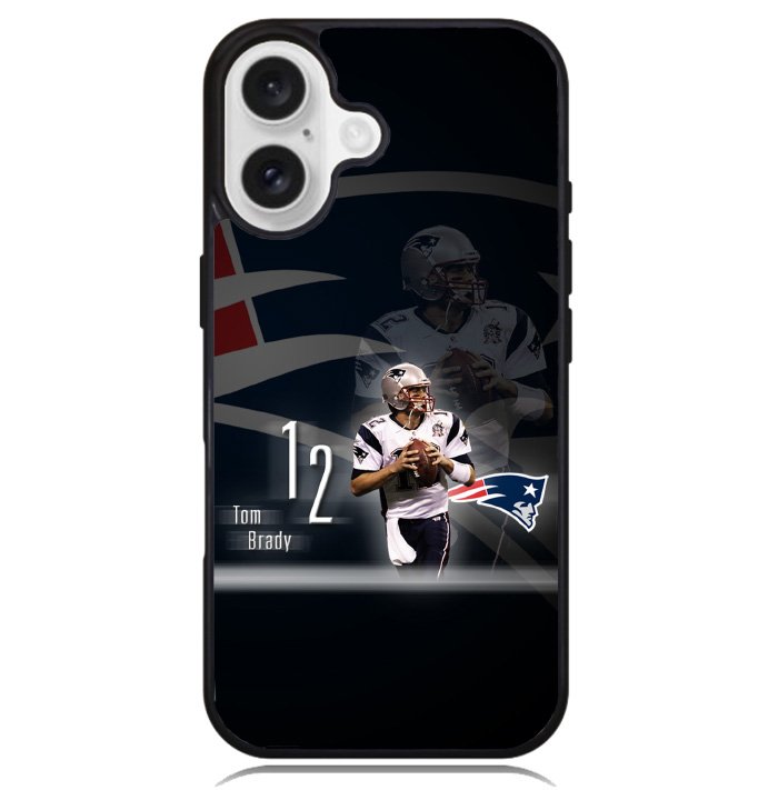 Tom Brady New England Patriots Case iPhone 16 BC0576