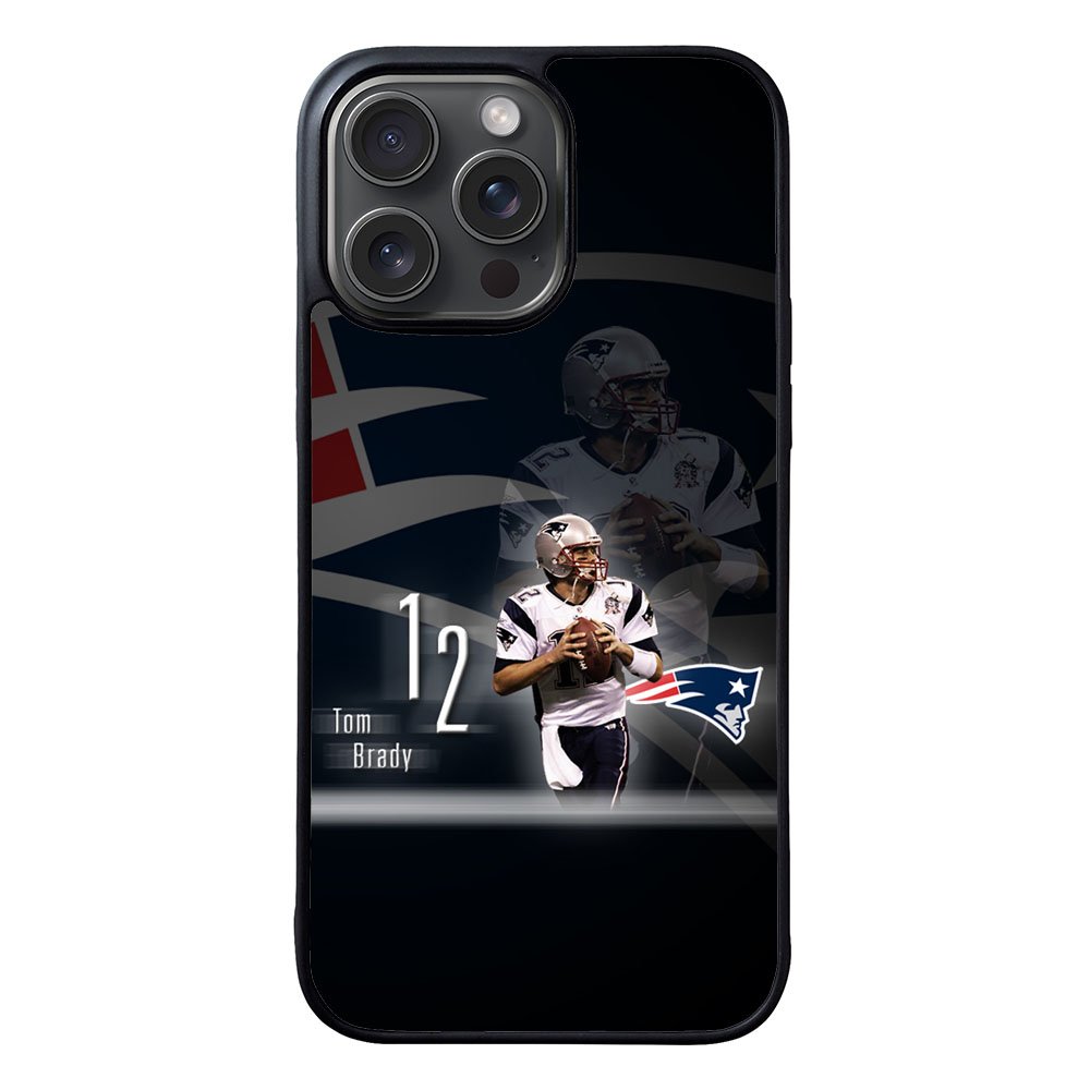 Tom Brady New England Patriots Case iPhone 15 Pro Max BC0576