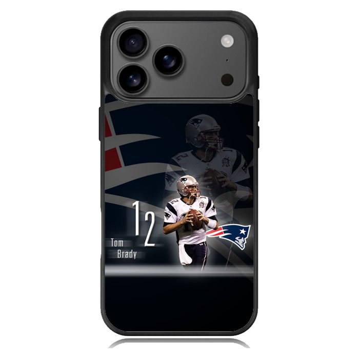 Tom Brady New England Patriots iPhone 17 Pro Max Case BC0576
