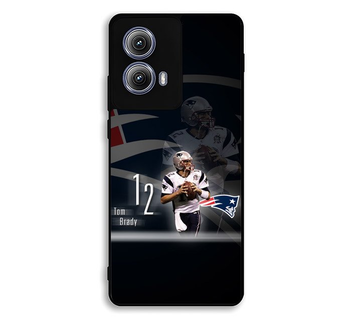 Tom Brady New England Patriots Motorola Moto Edge 2024 Case BC0576