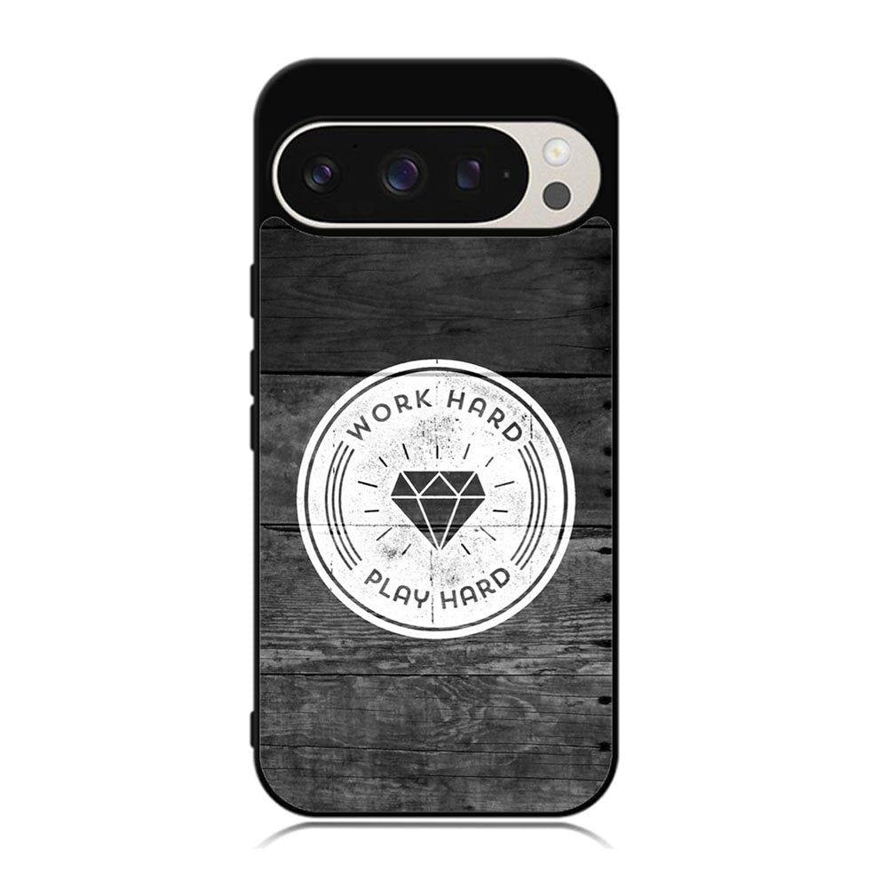 Work Hard Play Hard Case Google Pixel 9 Pro XL BC0577