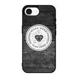 Work Hard Play Hard iPhone 16e Case BC0577
