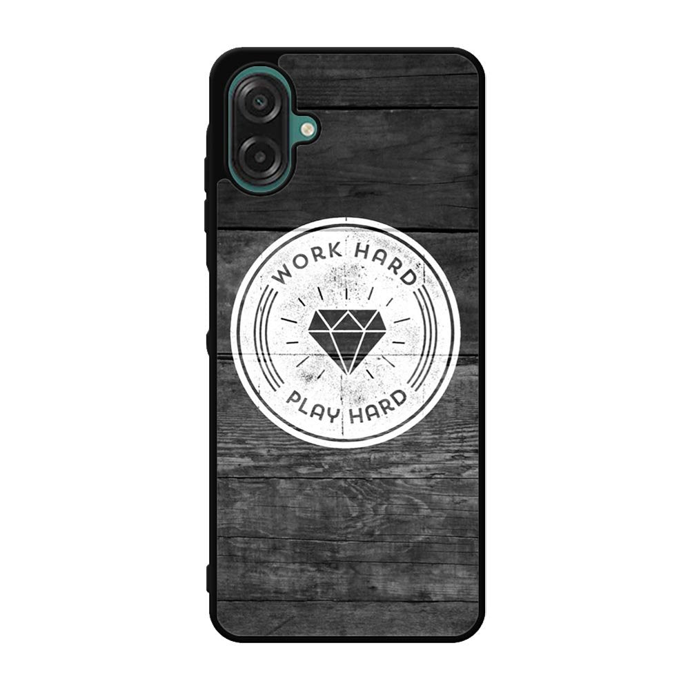 Work Hard Play Hard Case Samsung Galaxy A07 BC0577
