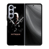 Hitman 47 Double Pistols Case Samsung Galaxy z Fold 5 5G BC0655