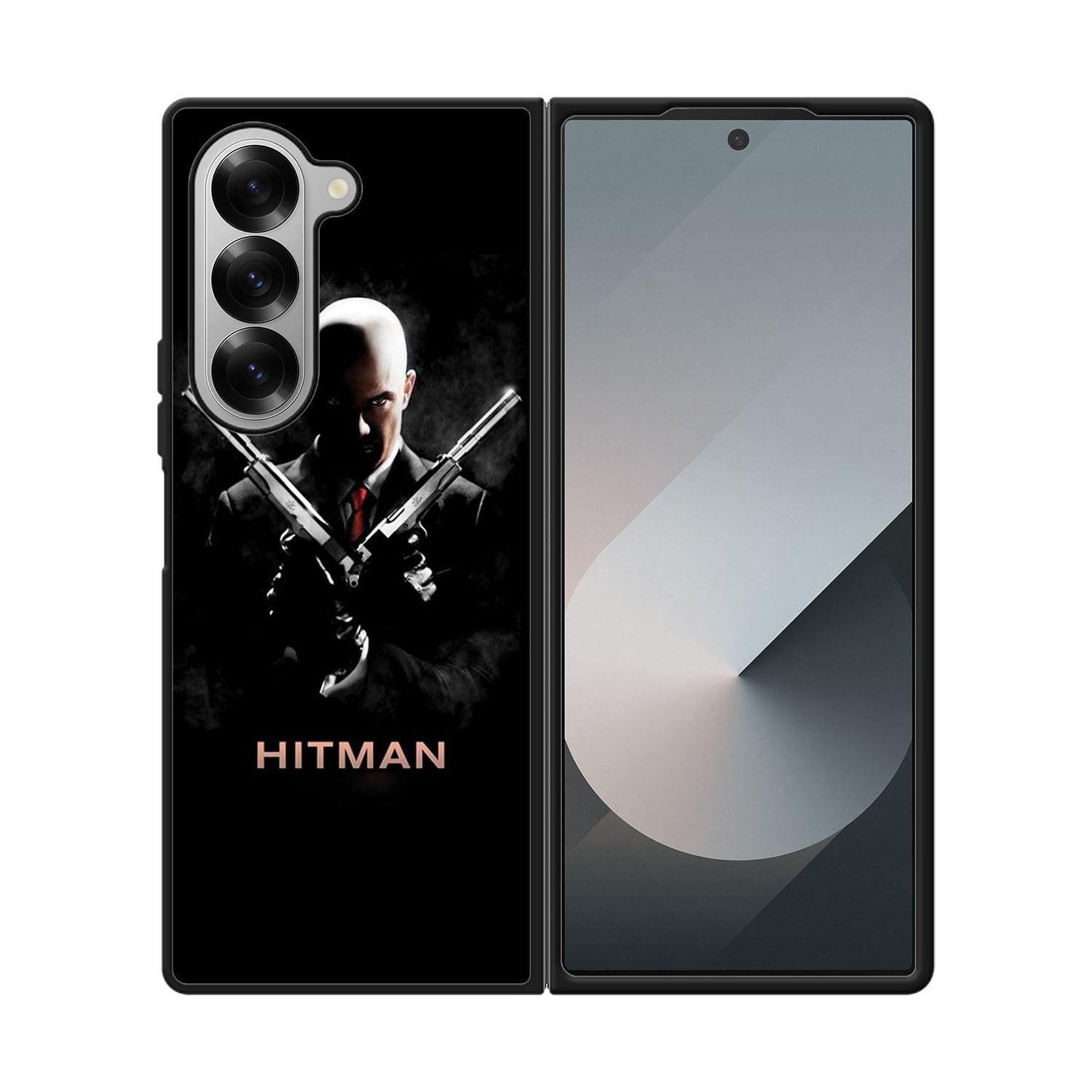 Hitman 47 Double Pistols Case Samsung Galaxy Z Fold 6 5G BC0655