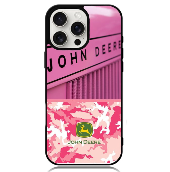 john deere pink Case iPhone 16 Pro BC0622