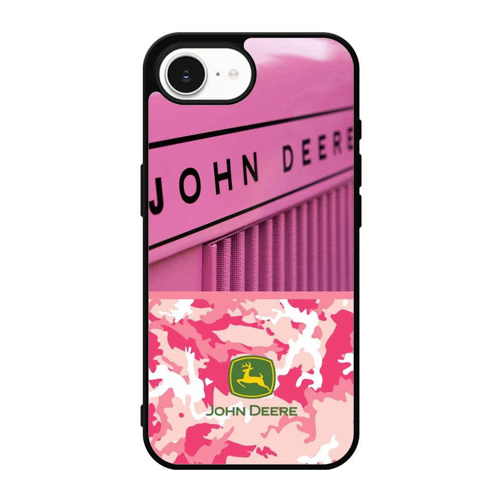 john deere pink iPhone 16e Case BC0622