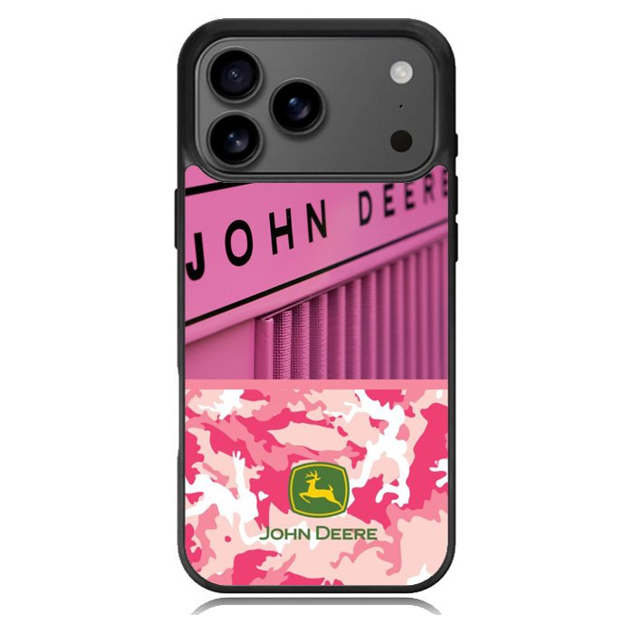 john deere pink iPhone 17 Pro Case BC0622