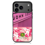 john deere pink iPhone 17 Pro Case BC0622