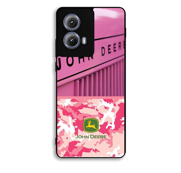 john deere pink Motorola Moto Edge 2024 Case BC0622