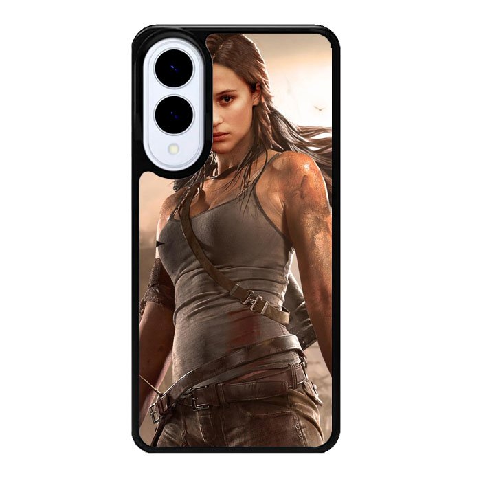 alicia vikander tomb raider X6109 Samsung Galaxy S25 Edge Case