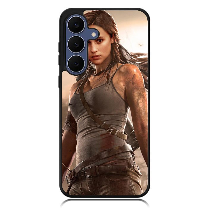 alicia vikander tomb raider X6109 Samsung Galaxy S25 FE Case