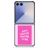 Anti Social Club X6182 Samsung Galaxy Z Flip 7 Case