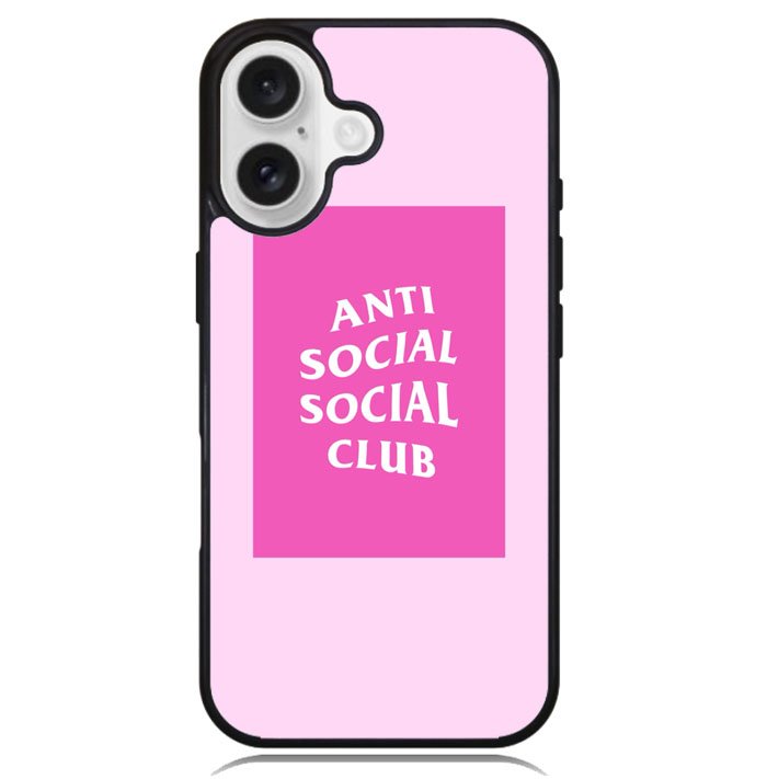 Anti Social Club X6182 iPhone 16 Case