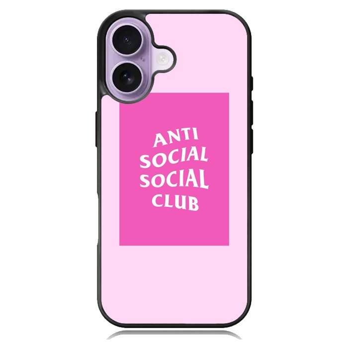 Anti Social Club X6182 iPhone 17 Case