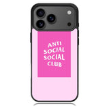 Anti Social Club X6182 iPhone 17 Pro Case
