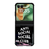 anti social social club X6179 Motorola Moto RAZR 2025 Case