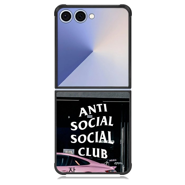 anti social social club X6179 Samsung Galaxy Z Flip 7 Case