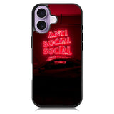 anti social social club X6180 iPhone 17 Case