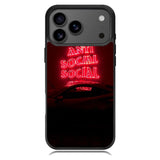 anti social social club X6180 iPhone 17 Pro Case