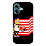 black bart simpson Case iPhone 16 Plus BC0614