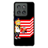 black bart simpson Case Motorola Moto Edge 2025 BC0614