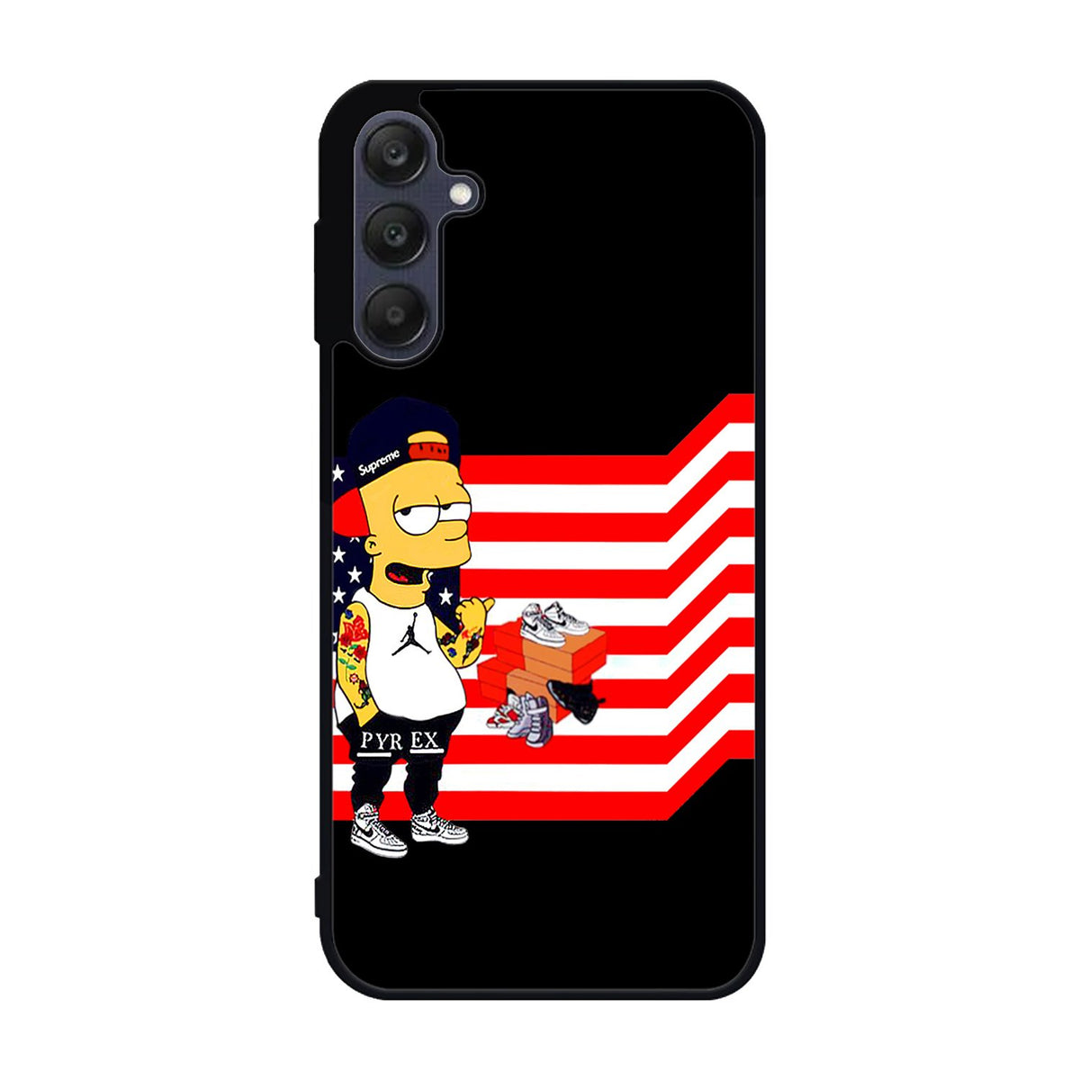 black bart simpson Samsung Galaxy A25 5G Case BC0614