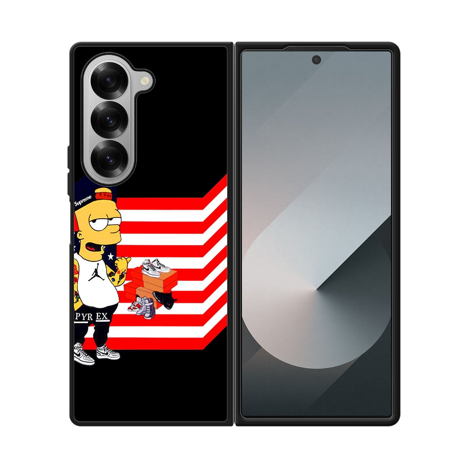black bart simpson Case Samsung Galaxy Z Fold 6 5G BC0614