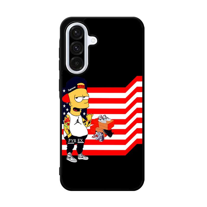 black bart simpson Samsung Galaxy A36 Case BC0614